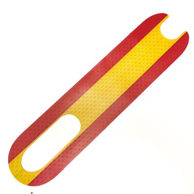 Base PVC antideslizante para patinete Xiaomi PRO/2 - Banderas. (Incluye pegamento)